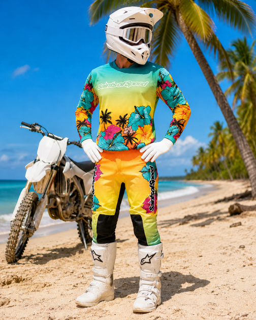 Hawaiian Motocross Set - Aloha | Saints of Speed