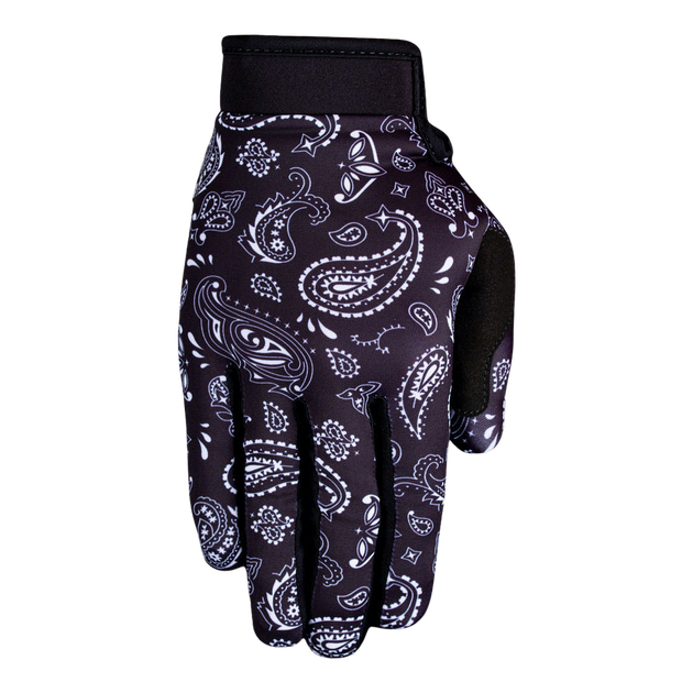 バイクウェア・装備 Lamp gloves Utility MID PAISLEY BLACK XL Black Motocross Gloves - Black Paisley | Saints of Speed