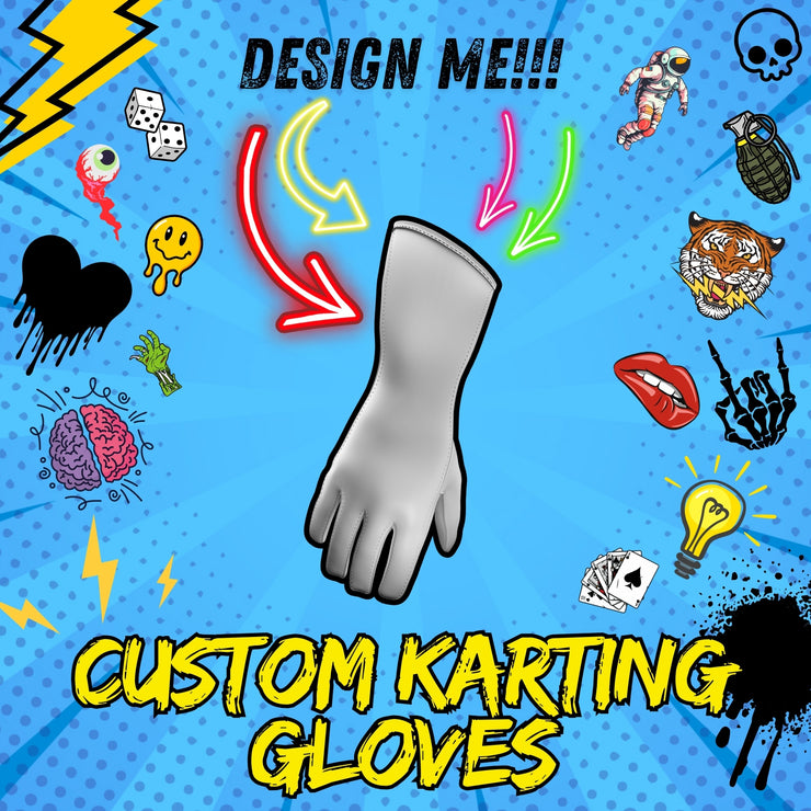 Custom Karting Gloves