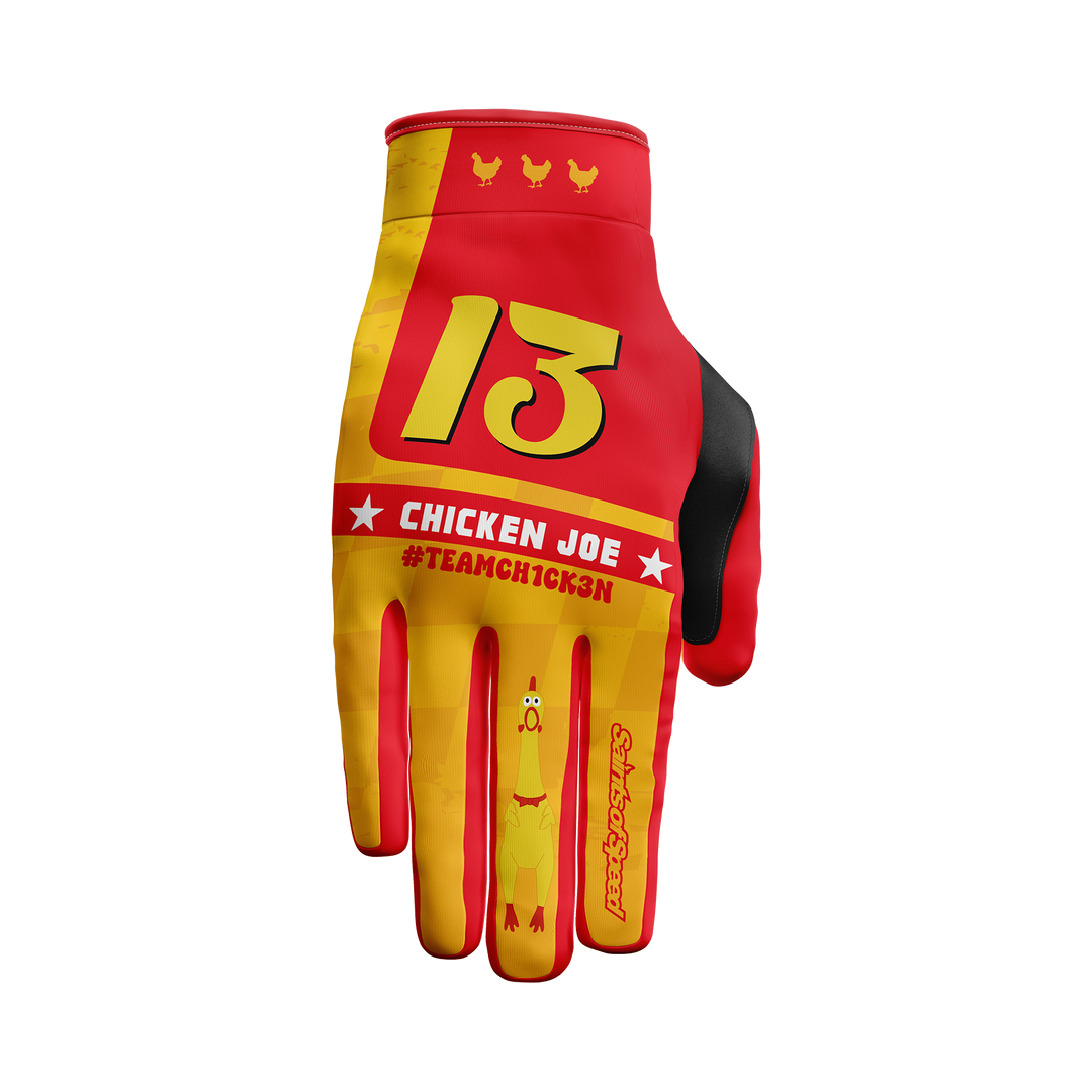 Motocross Gloves - Chicken Joe | Saints of Speed