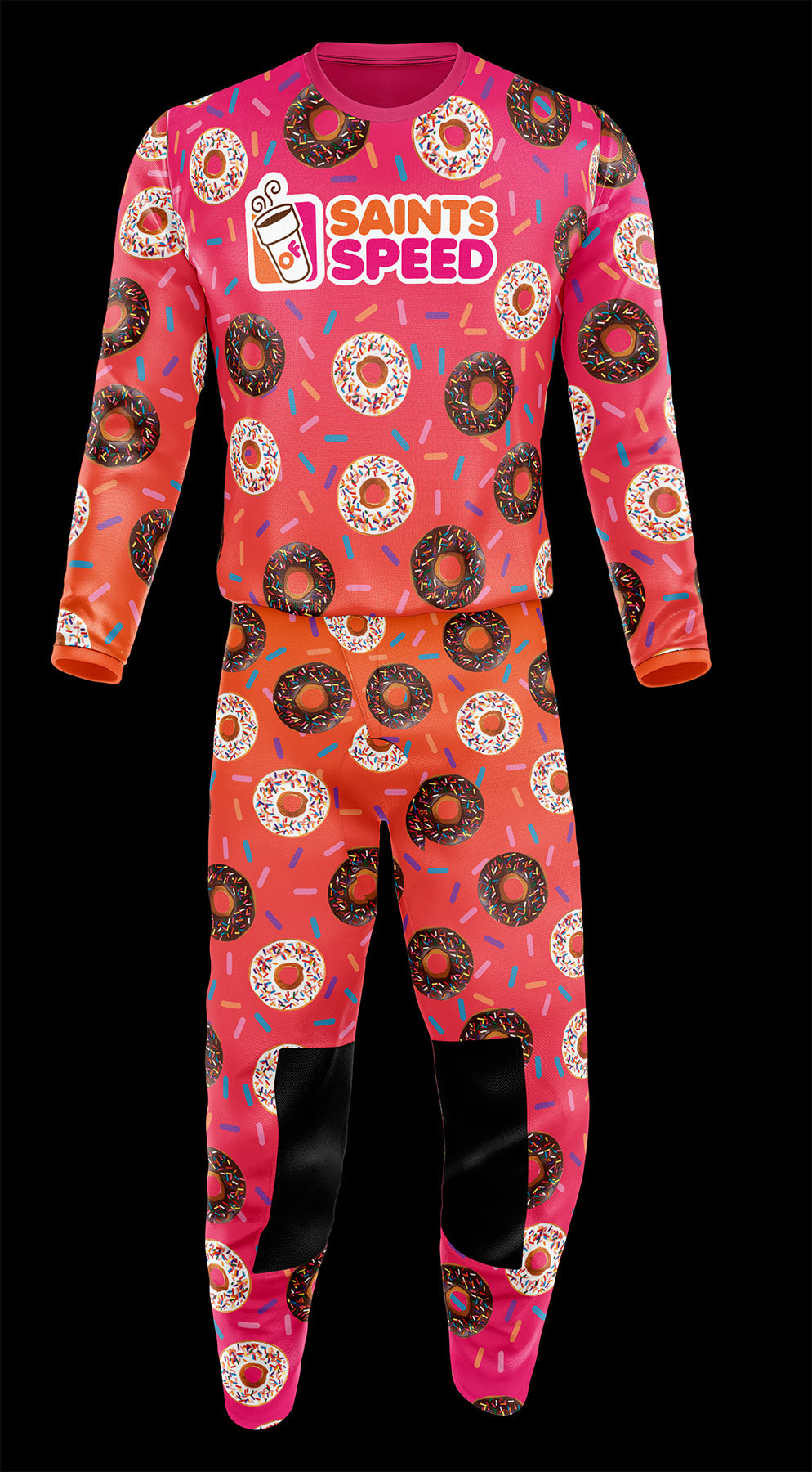 Saints of Speed ドーナツ柄 オフロードジャージ S Donut-Pocalypse