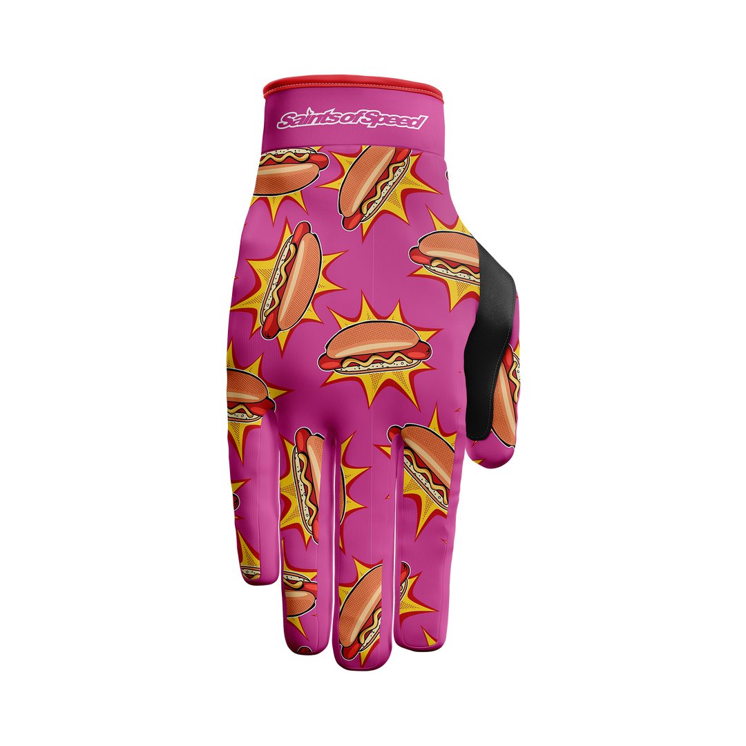 Motocross Gloves - Hot Doggin' | Saints of Speed