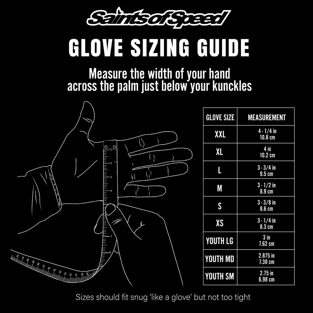 Motocross Gloves - Glazers | Saints of Speed