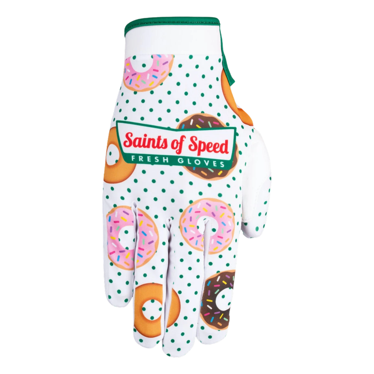Saints of Speed donut gloves