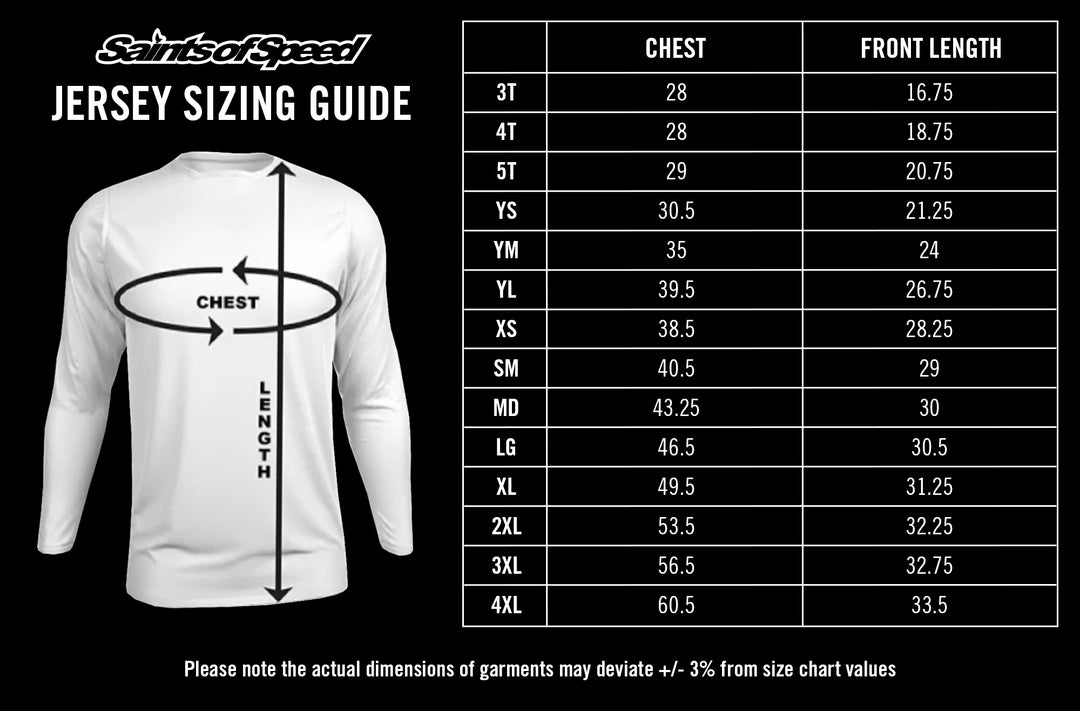 Graphic Motocross Jersey - Glazer | Saints of Speed