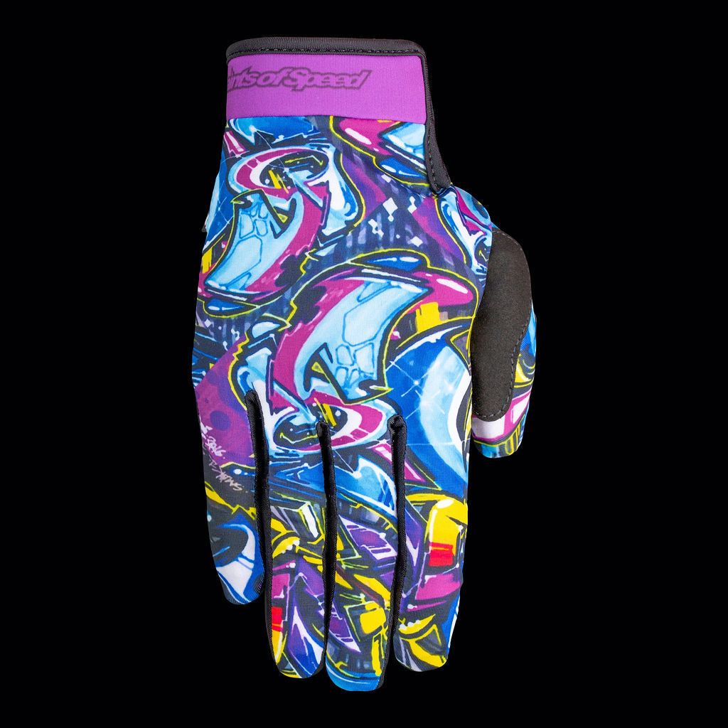 Graffiti Doom Speed Receiver Football Gloves | Battle Sports